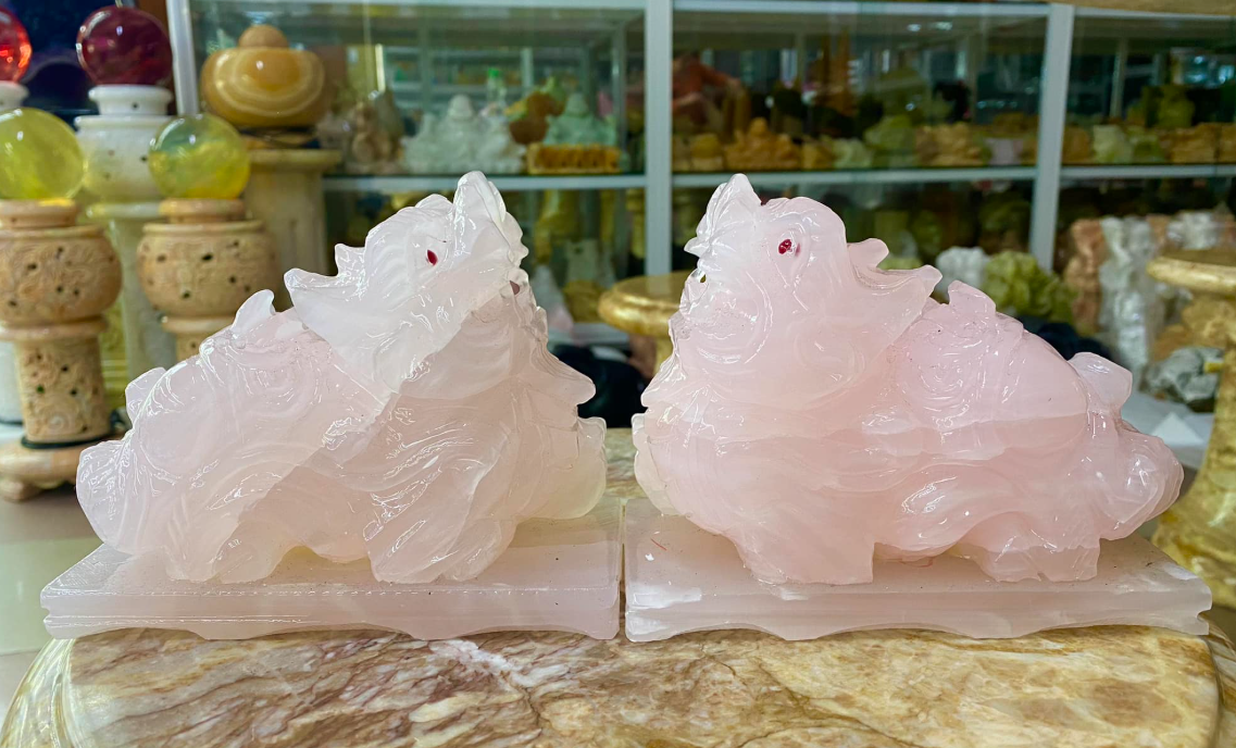 3 lý do trưng bày tượng tỳ hưu đá Bắc Kinh xanh